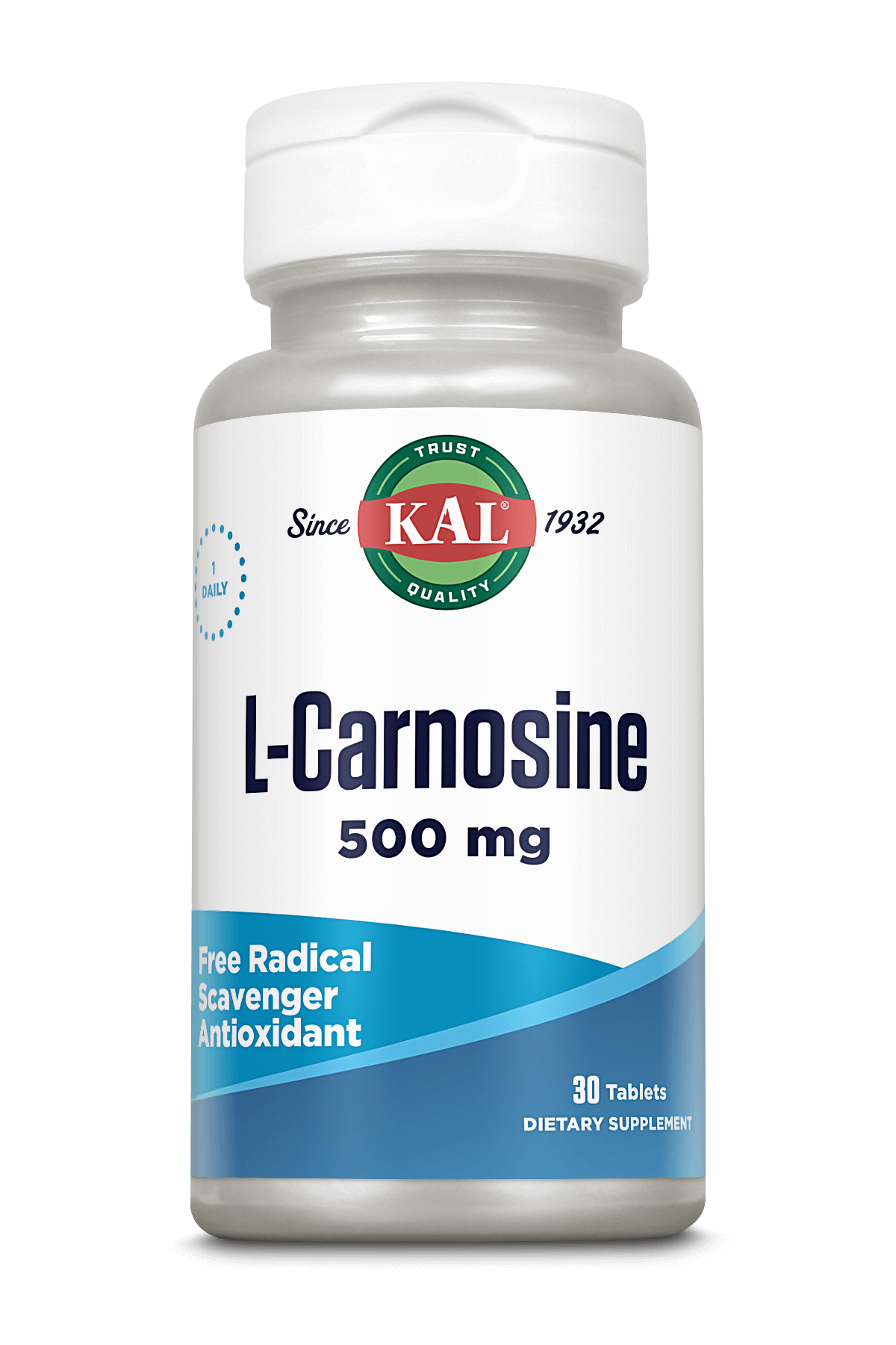 L-Carnosine Tablets 500 mg Kal Vitamins L-Carnosine Tablets 500 mg Kal Vitamins