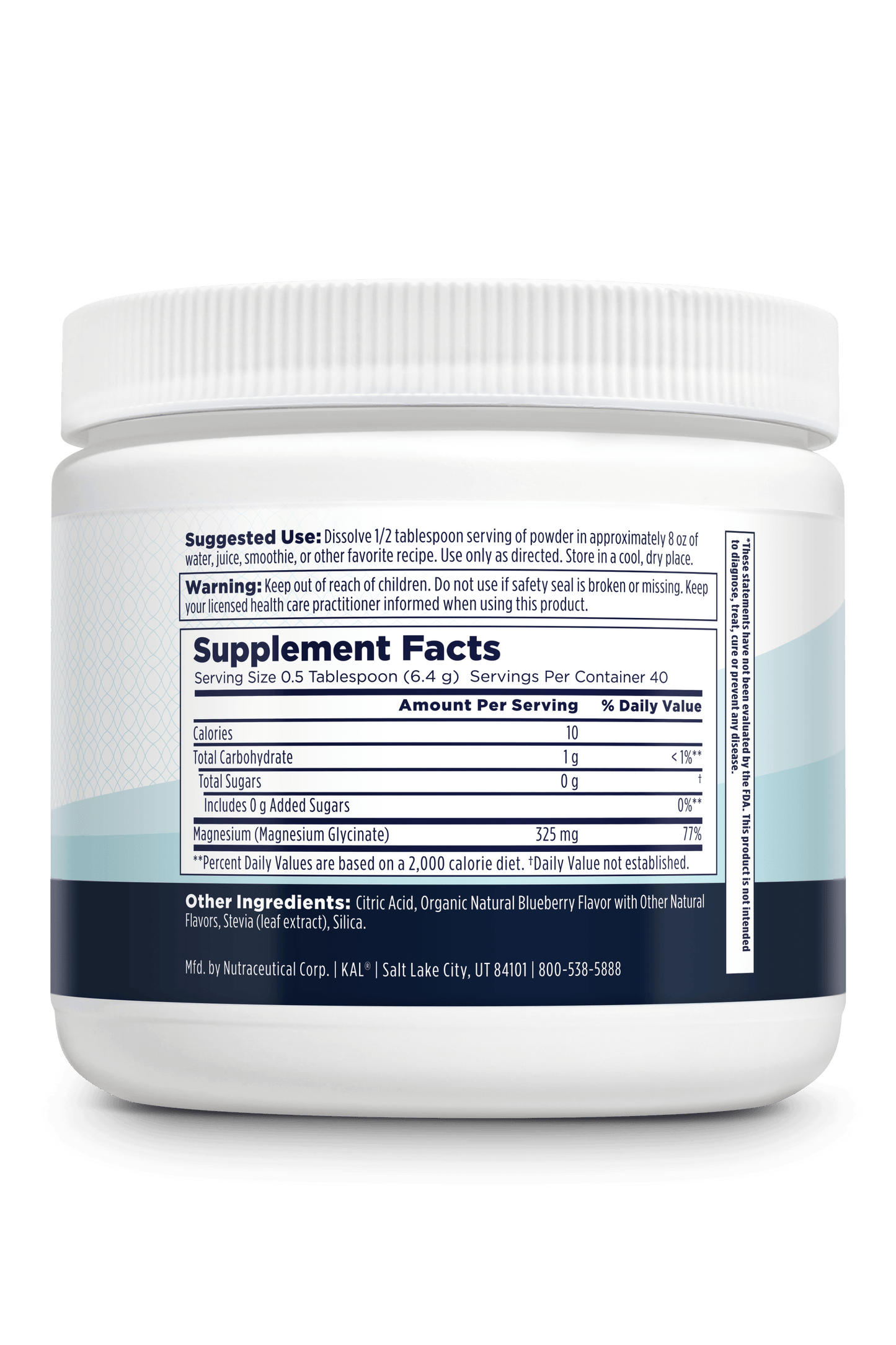 Calming Magnesium Powder - Blueberry