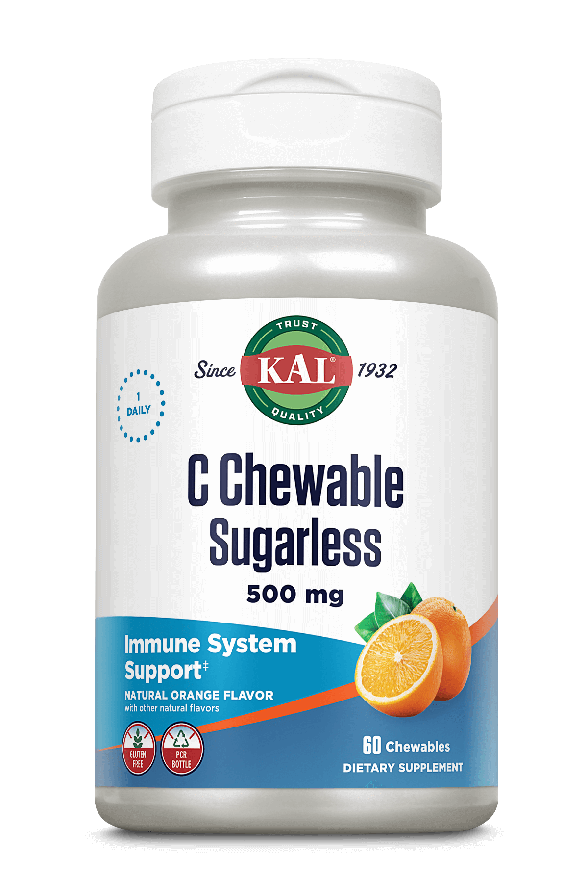 C Chewables Sugarless 500 mg