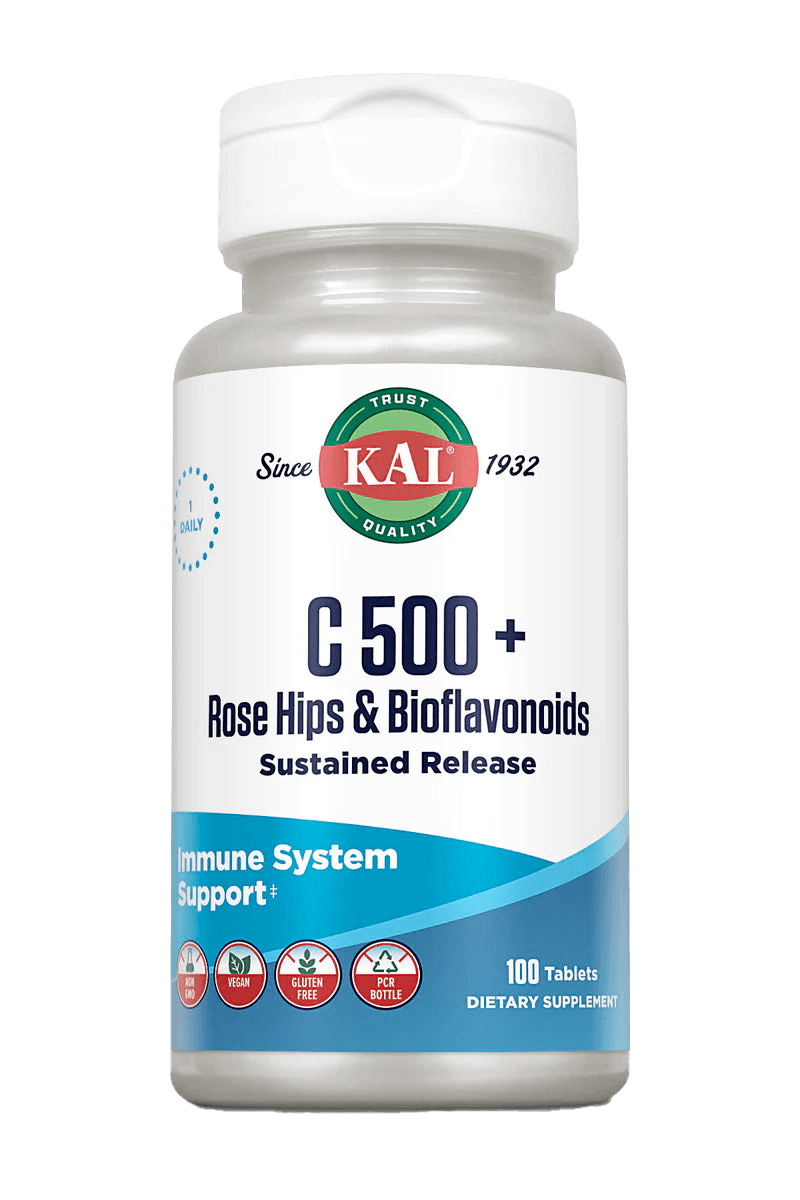 C 500 + Rose Hips & Bioflavonioids Sustained Release Tablets