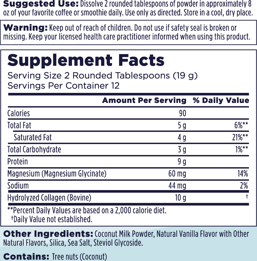 Collagen Creamer - Vanilla