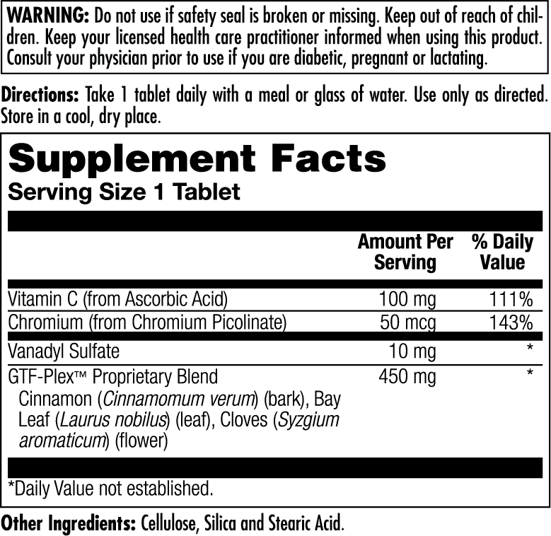 Vanadyl Complex™ Tablets