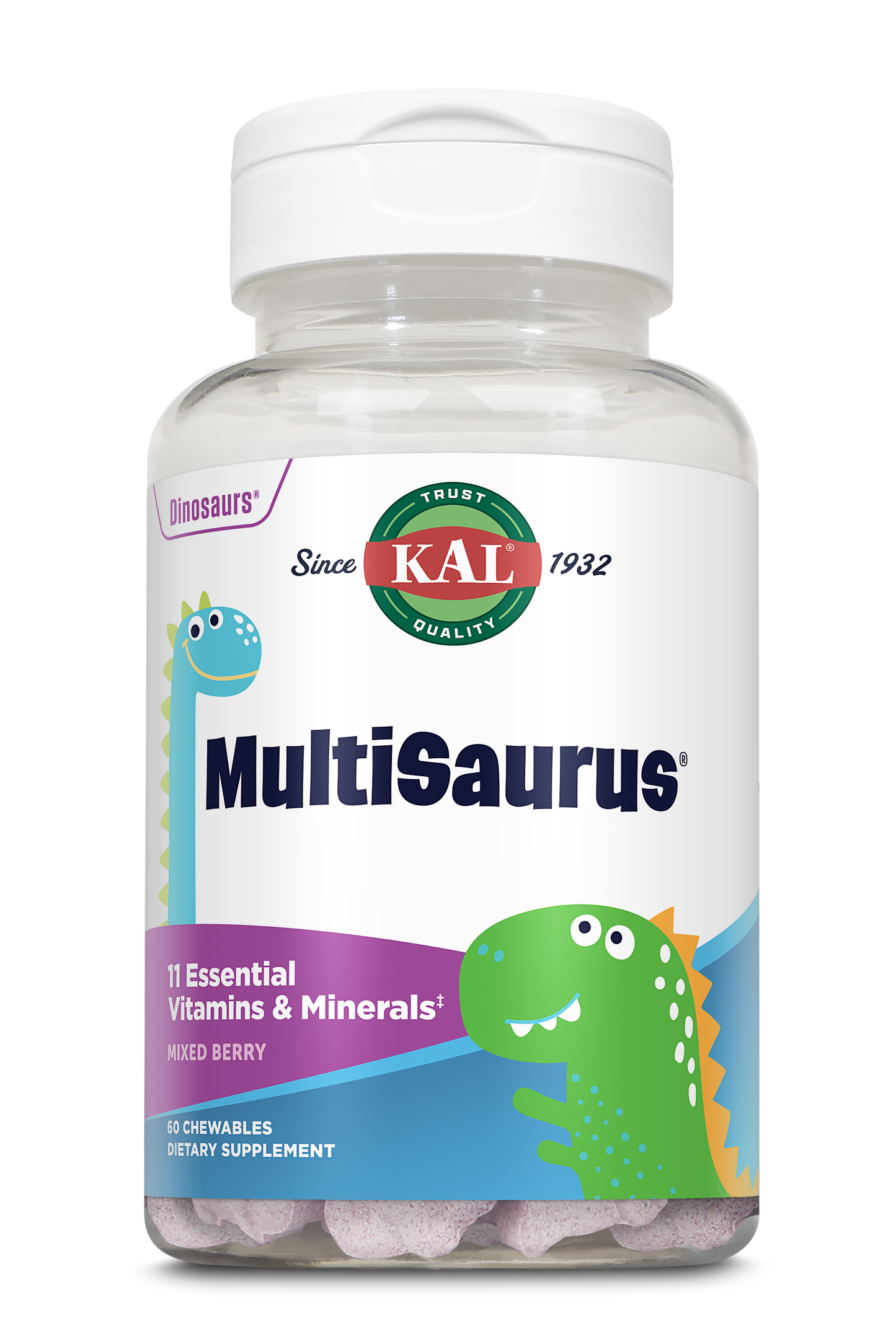 MultiSaurus® Kids Multivitamin Mixed Berry