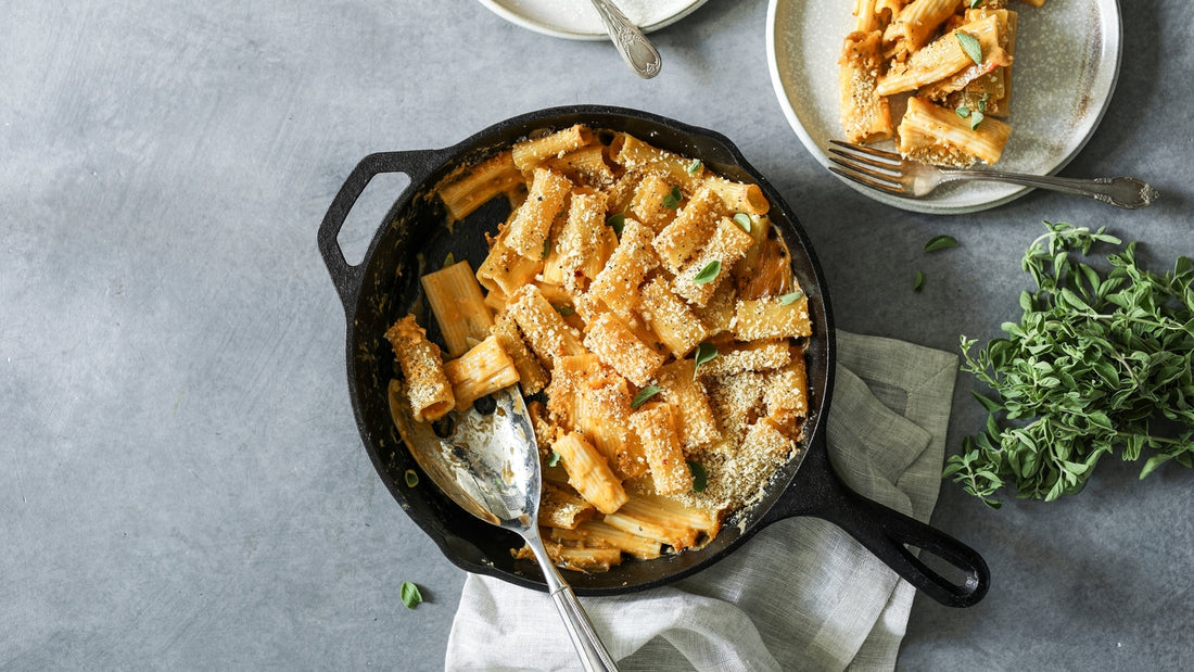 Vegan Pumpkin Mac and Cheese