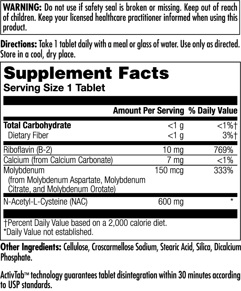 NAC+ Tablets 600 mg