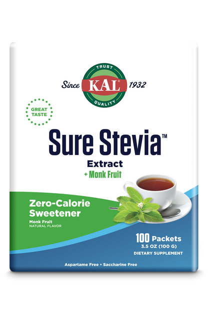 Sure Stevia™ Plus Monk Fruit