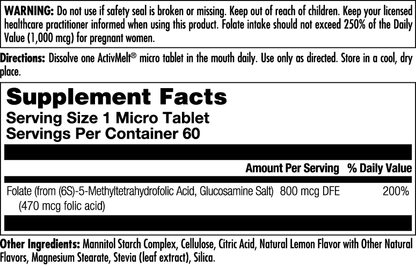 Methyl Folate ActivMelt