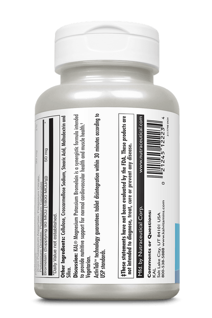 Magnesium Potassium Bromelain Tablets