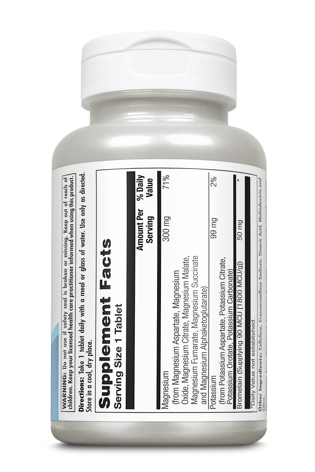 Magnesium Potassium Bromelain Tablets