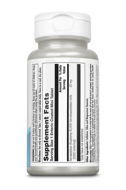 Serrapeptase Tablets 20 mg