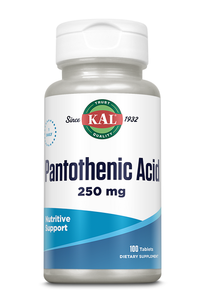 pantothenic acid 750 mg and 250 mg l carnitine Pantothenic Acid Tablets 250 mg