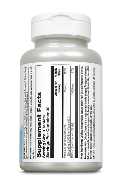 Calcium Citrate D-3 Tablets