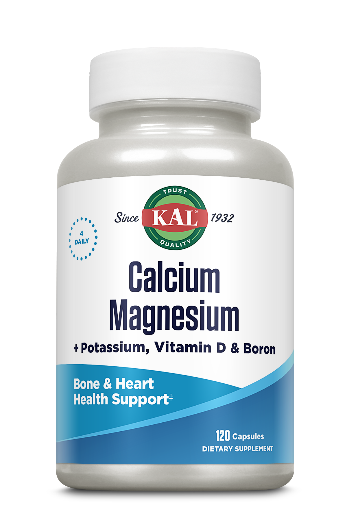 Calcium Magnesium + Potassium, Vitamin D & Boron
