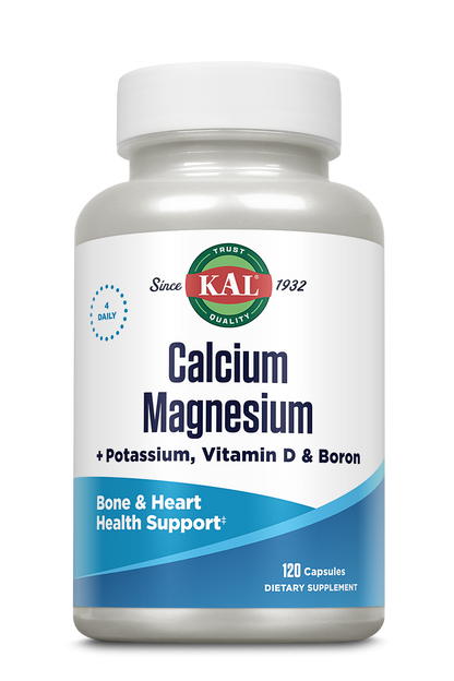 Calcium Magnesium + Potassium, Vitamin D & Boron