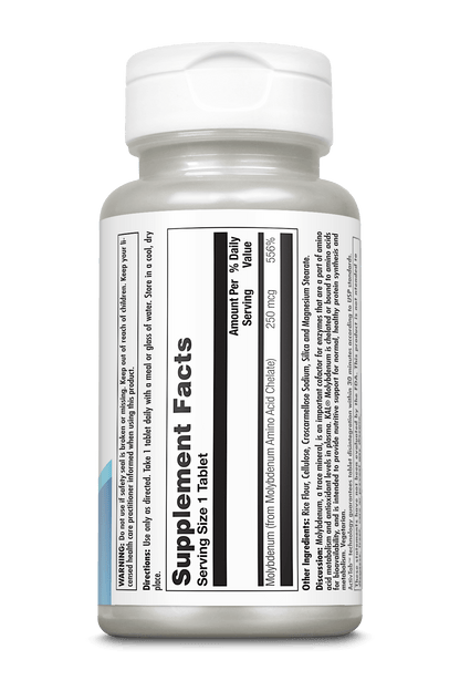 Molybdenum Amino Acid Chelate Tablets