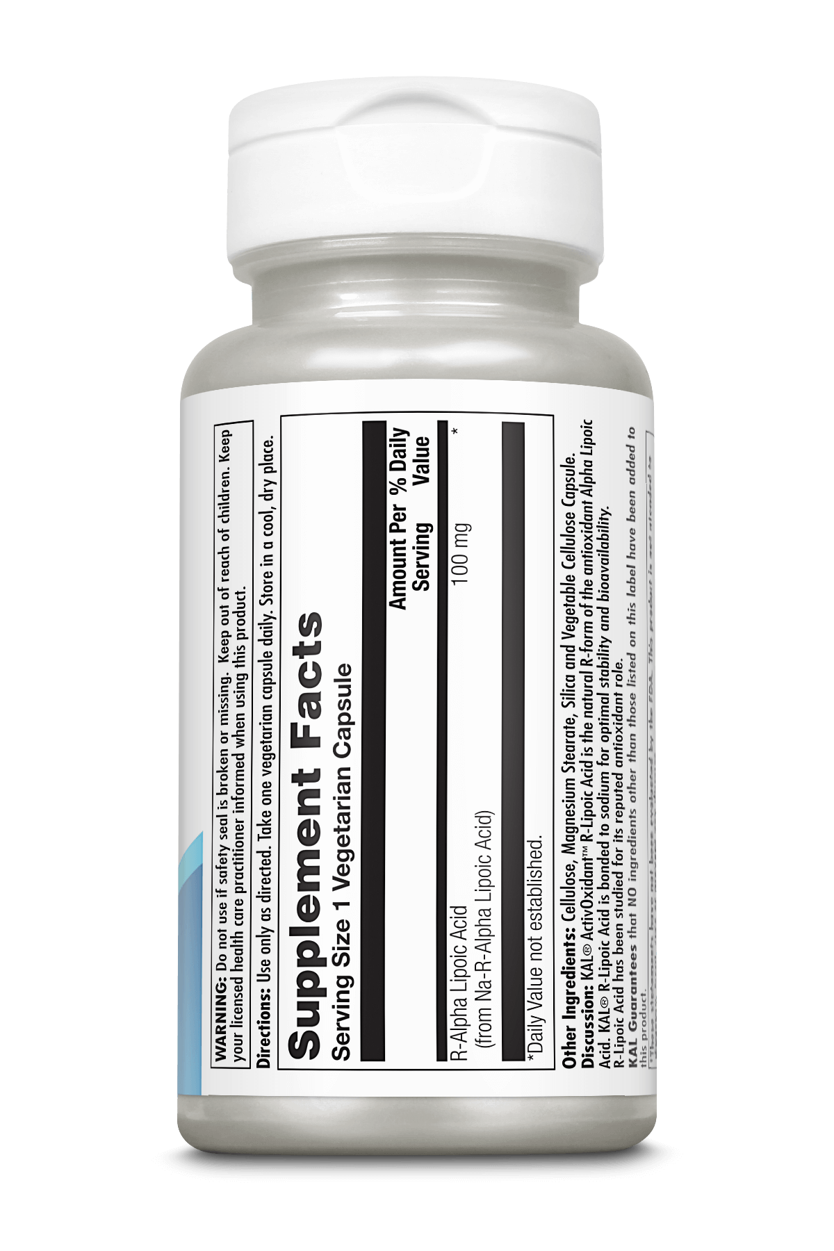 aging r-alpha lipoic acid l-carnitine KAL Acetyl-L-Carnitine and Alpha Tablets, 60 ct Nature's Fusions - R Lipoic