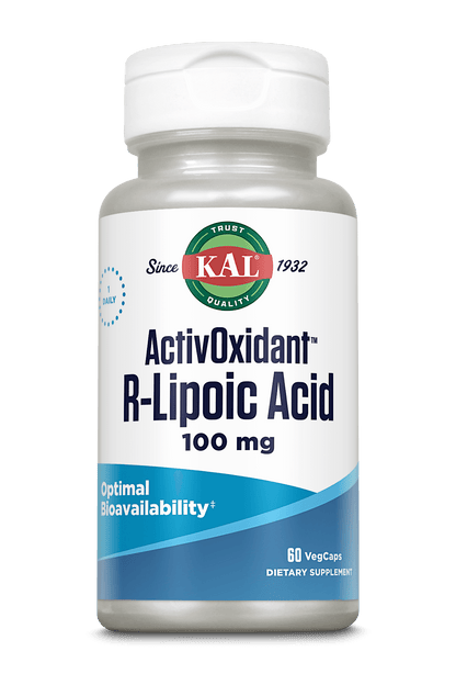 R-Lipoic Acid ActivOxidant™ VegCaps 100 mg – Kal Vitamins R-Lipoic Acid ActivOxidant™ VegCaps 100 mg – Kal Vitamins