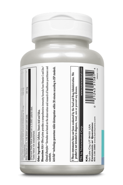 vitamin c tablets for lips KAL Ultra Lysine Supplement Ultra Lysine Lips Clinical Lifestyles
