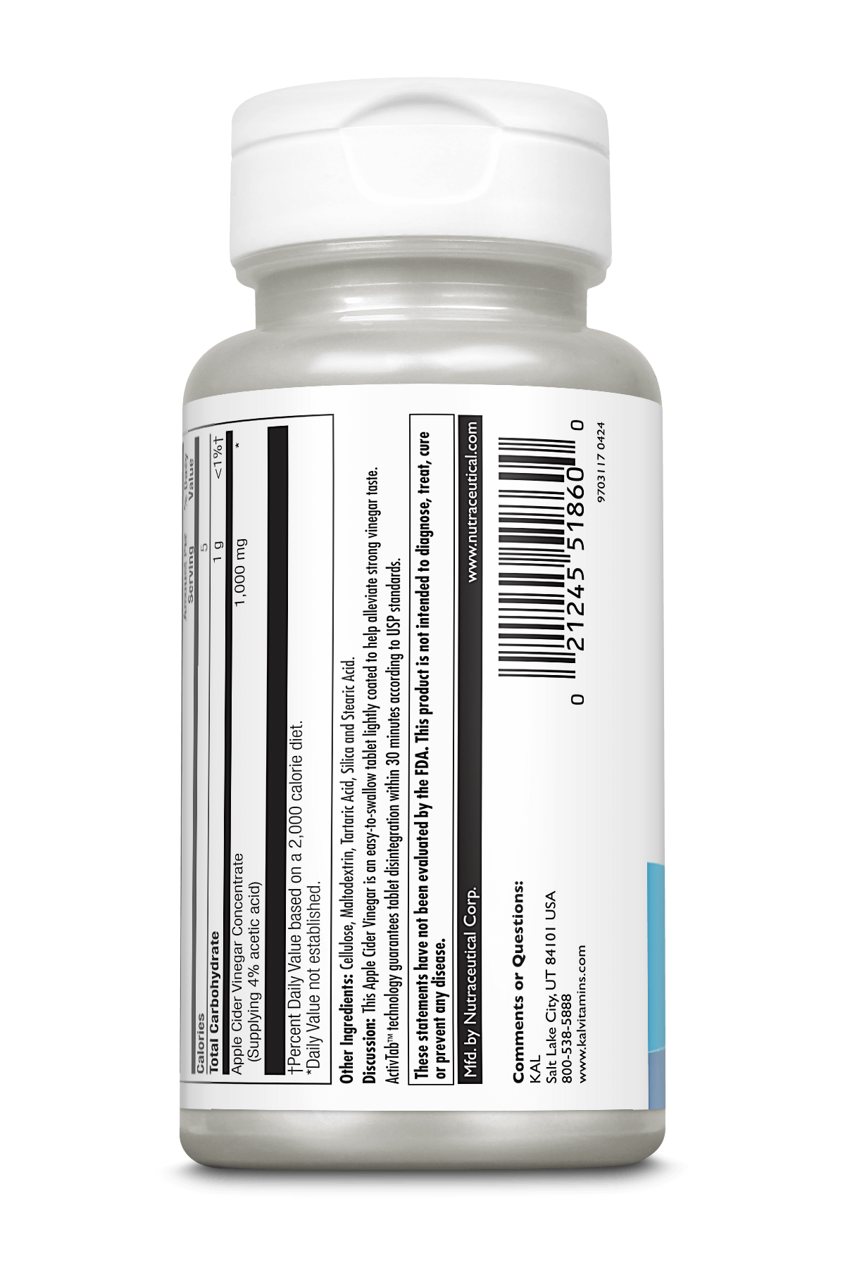 Apple Cider Vinegar Tablets 1000 mg