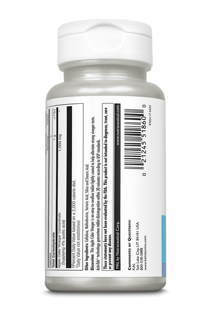 Apple Cider Vinegar Tablets 1000 mg