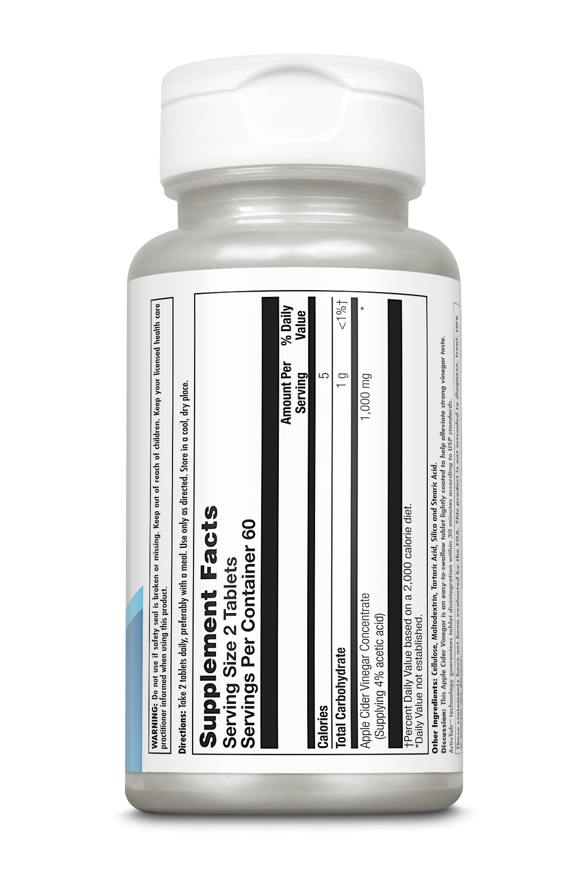 Apple Cider Vinegar Tablets 1000 mg