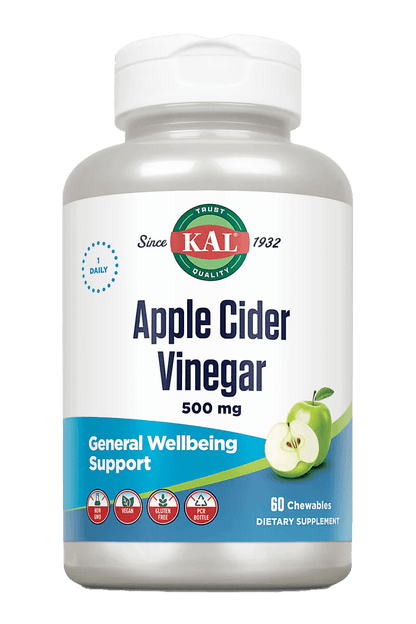 Apple Cider Vinegar Chewables 500 mg