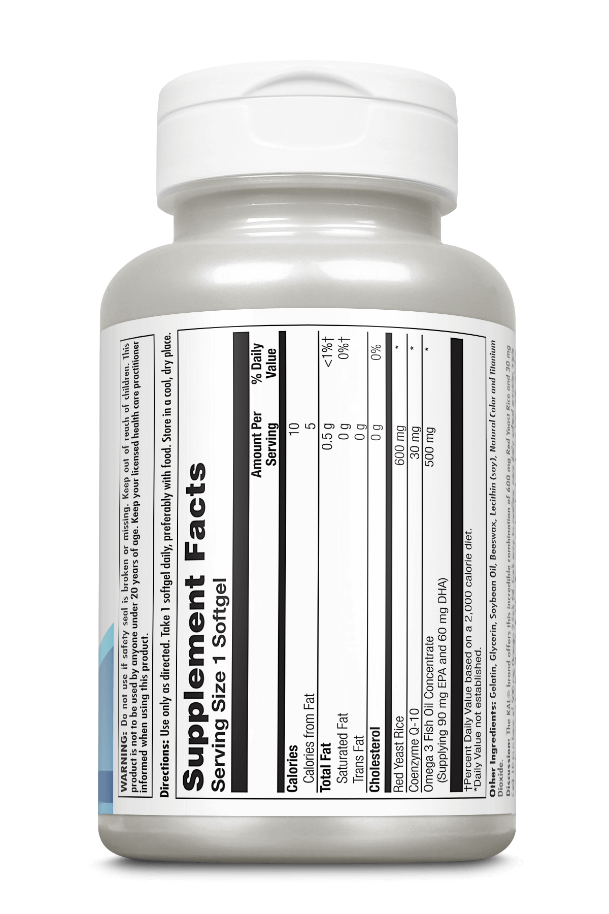 Red Yeast Rice, CoQ10, Omega 3 ActivGels™ Softgels