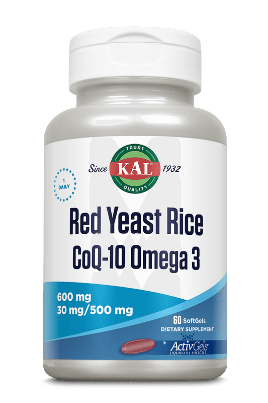 Red Yeast Rice, CoQ10, Omega 3 ActivGels™ Softgels