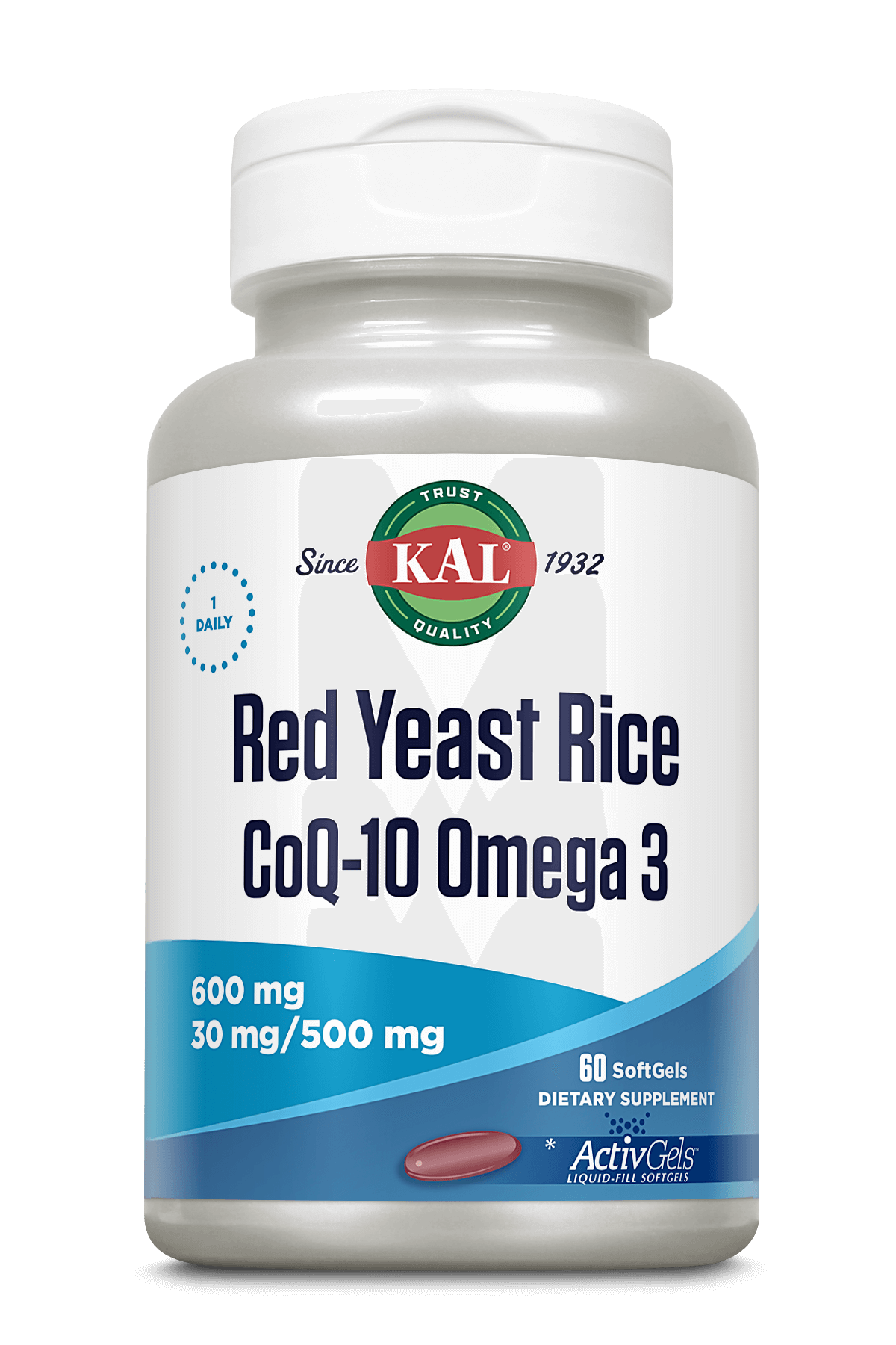 Red Yeast Rice, CoQ10, Omega 3 ActivGels™ Softgels