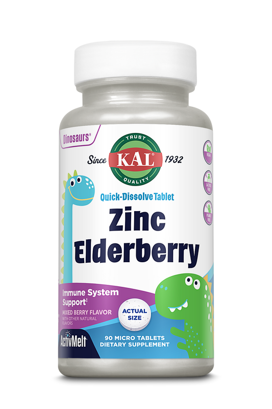 Zinc Elderberry Kids ActivMelt® Instant Dissolve Tablets