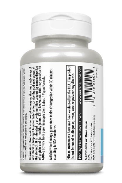 Bromelain Tablets 1000 mg