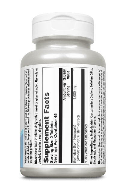 Bromelain Tablets 1000 mg