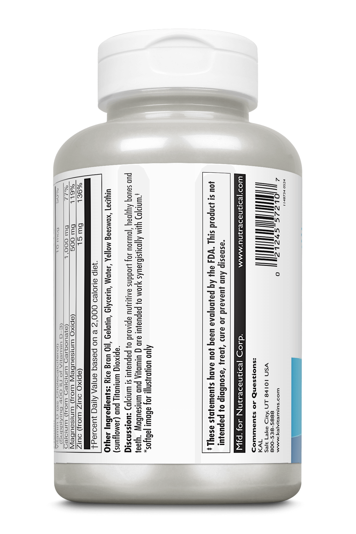 Calcium+ ActivGels™ Softgels 1000 mg