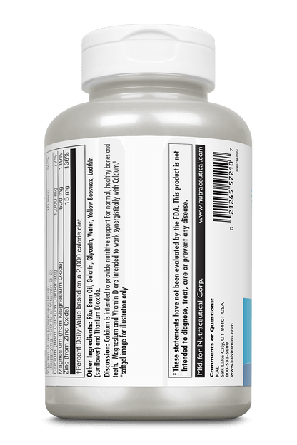 Calcium+ ActivGels™ Softgels 1000 mg
