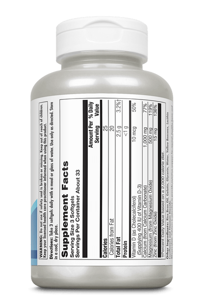 Calcium+ ActivGels™ Softgels 1000 mg