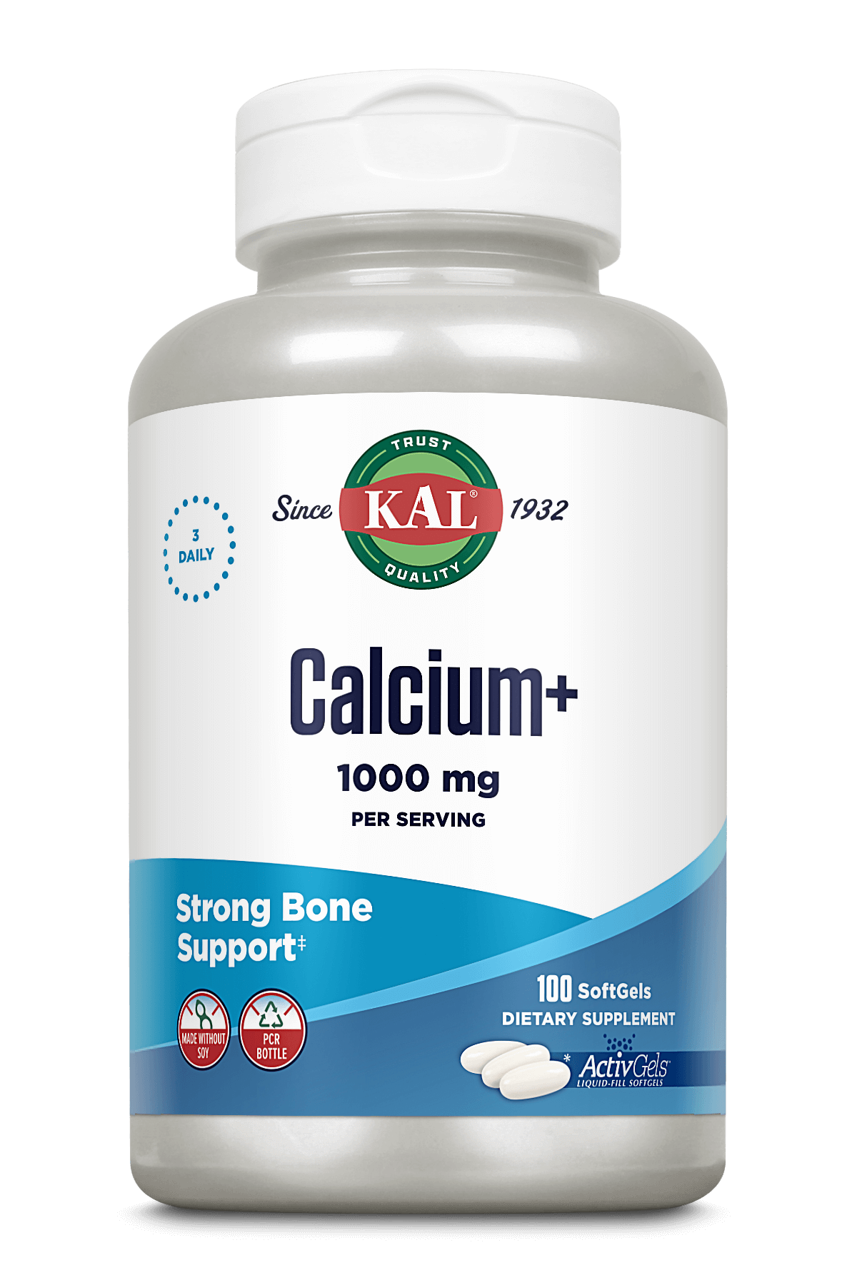 Calcium+ ActivGels™ Softgels 1000 mg