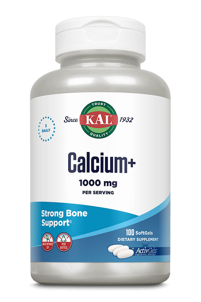 Calcium+ ActivGels™ Softgels 1000 mg