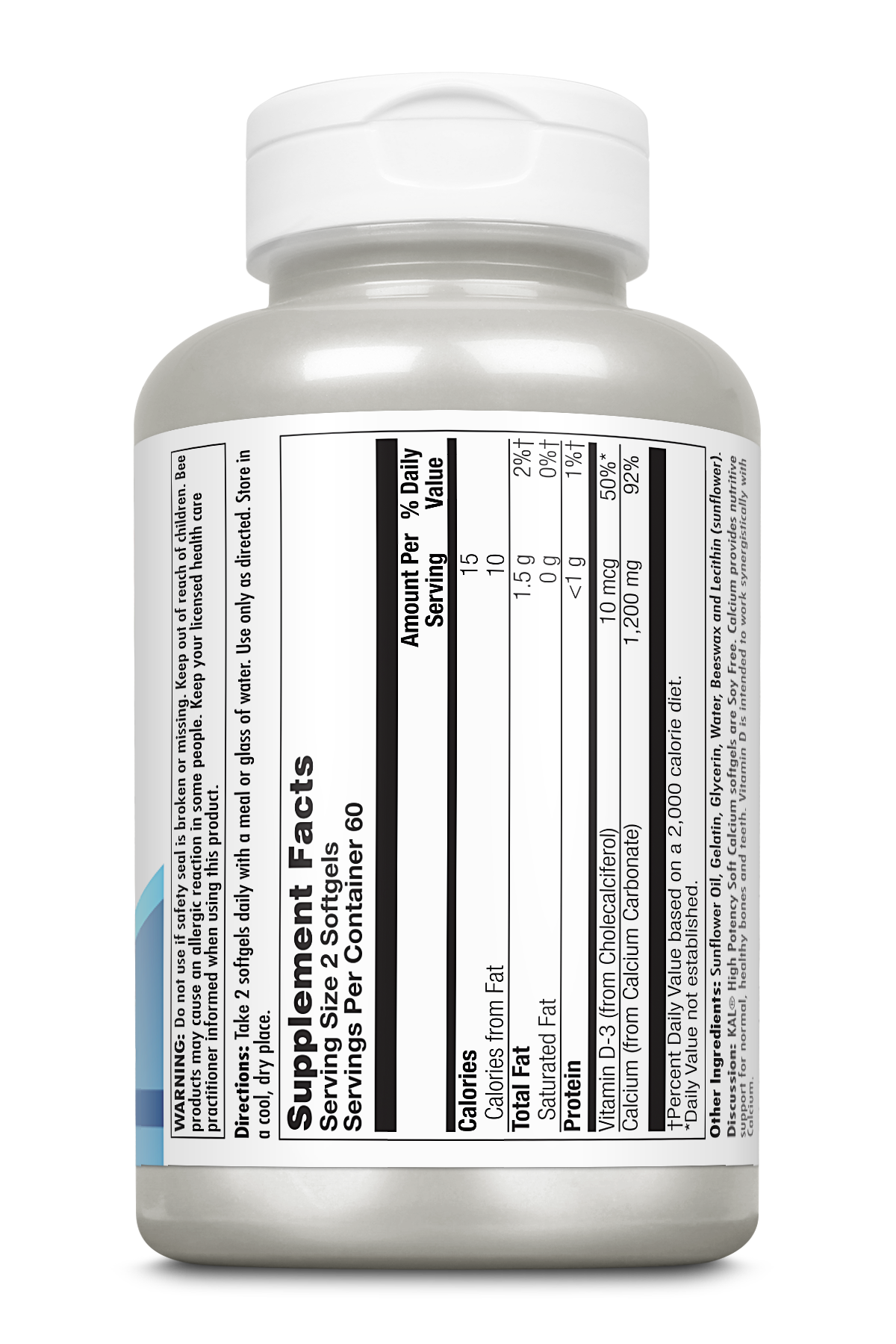 High Potency Soft Calcium ActivGels™ Softgels 1200 mg
