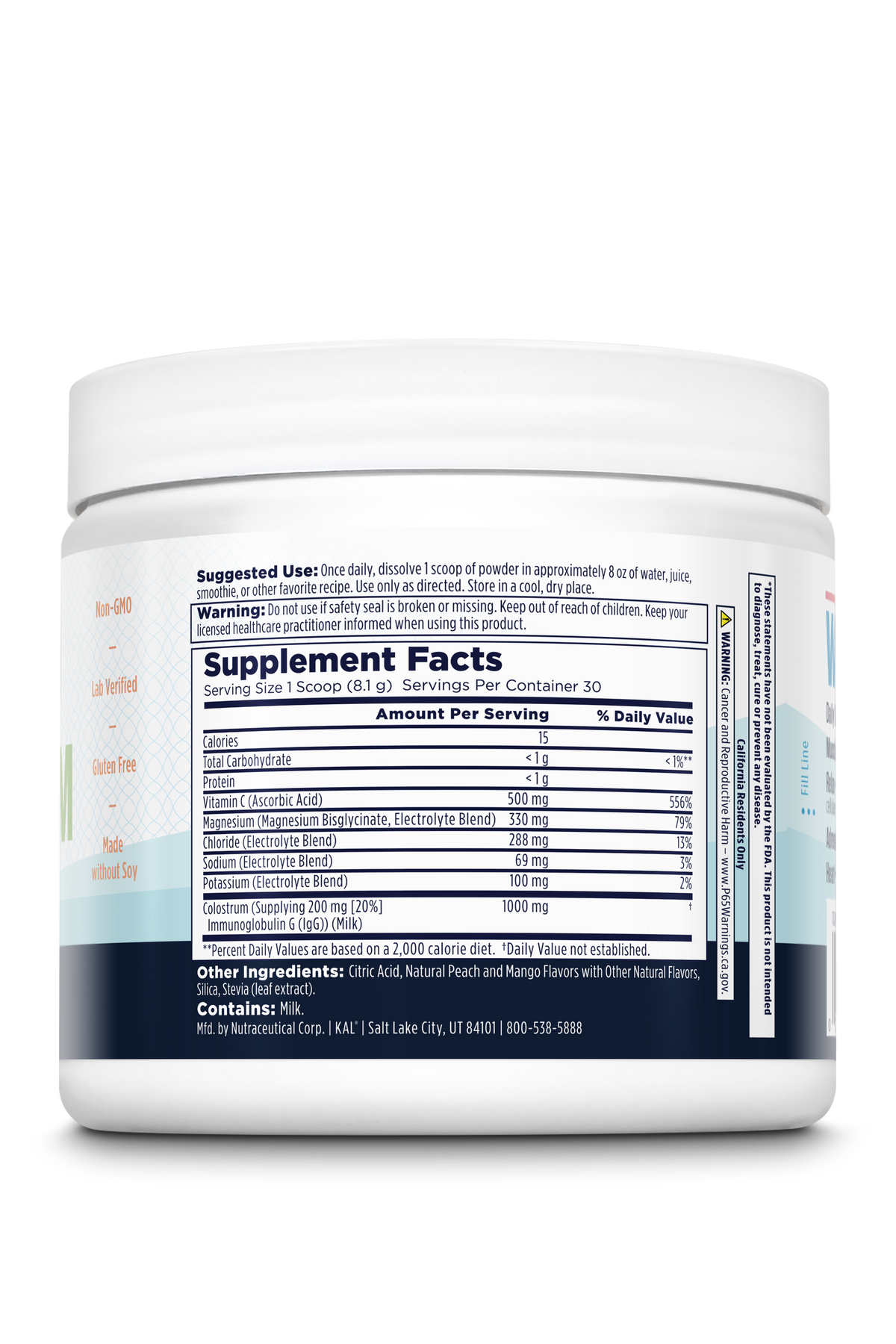 Super Colostrum + Magnesium Powder