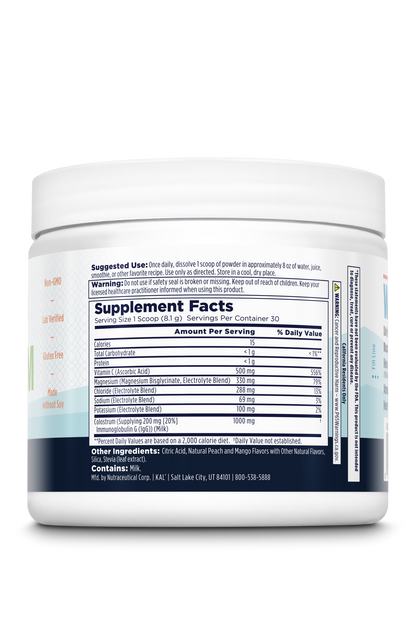 Super Colostrum + Magnesium Powder