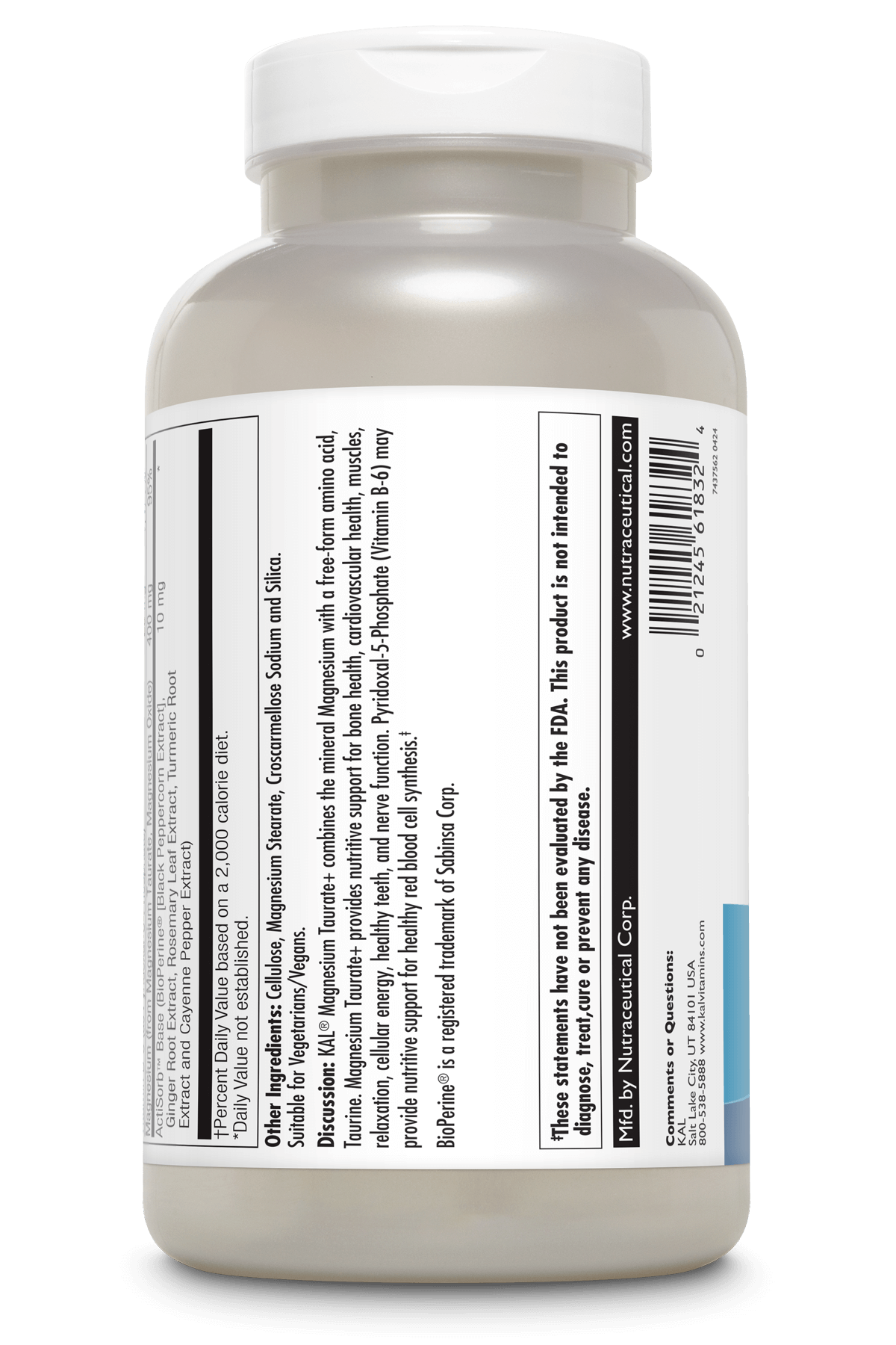Magnesium Taurate + Tablets