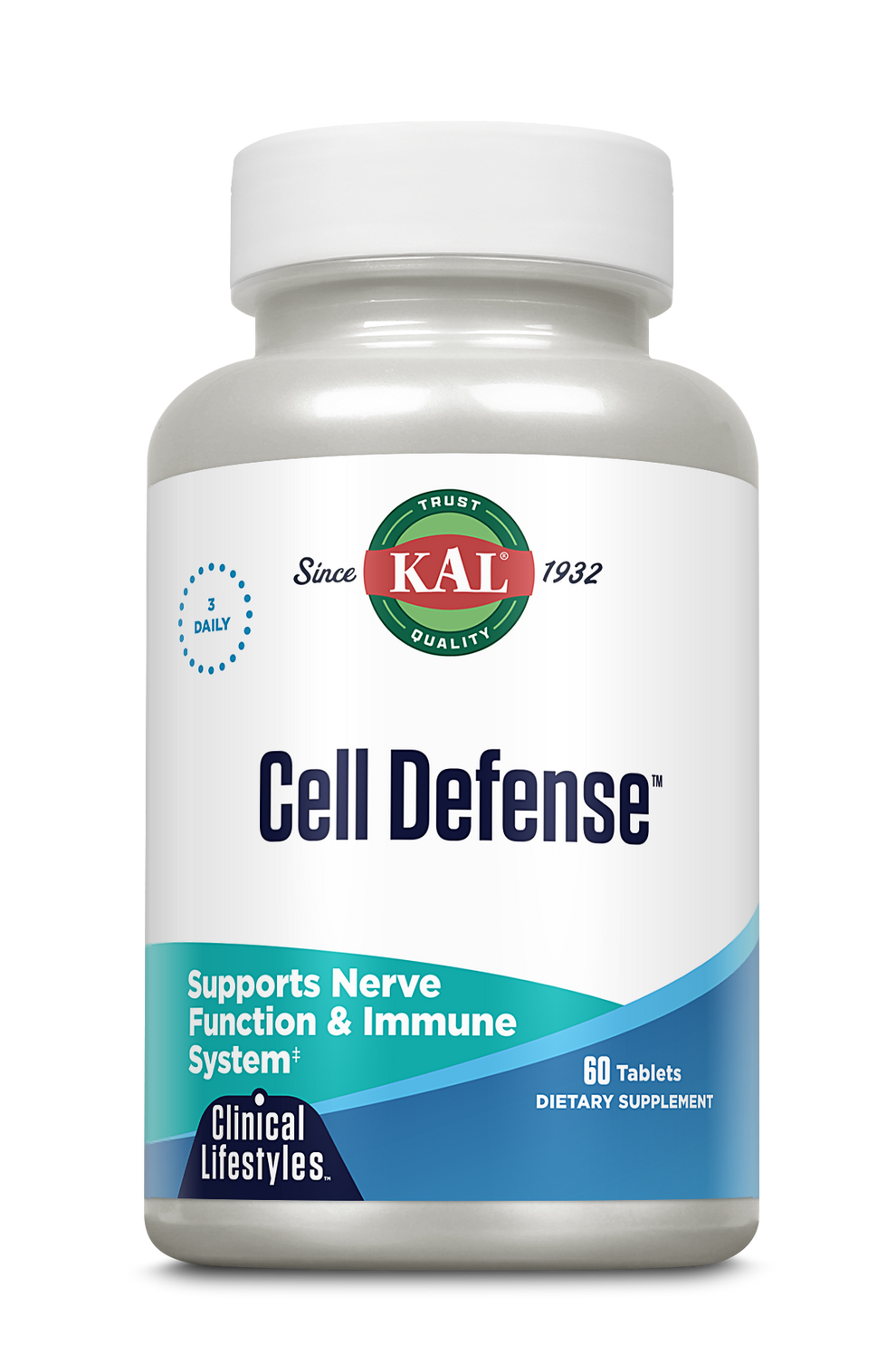 Cell Defense™ Clinical Lifestyles™ Tablets – Kal Vitamins