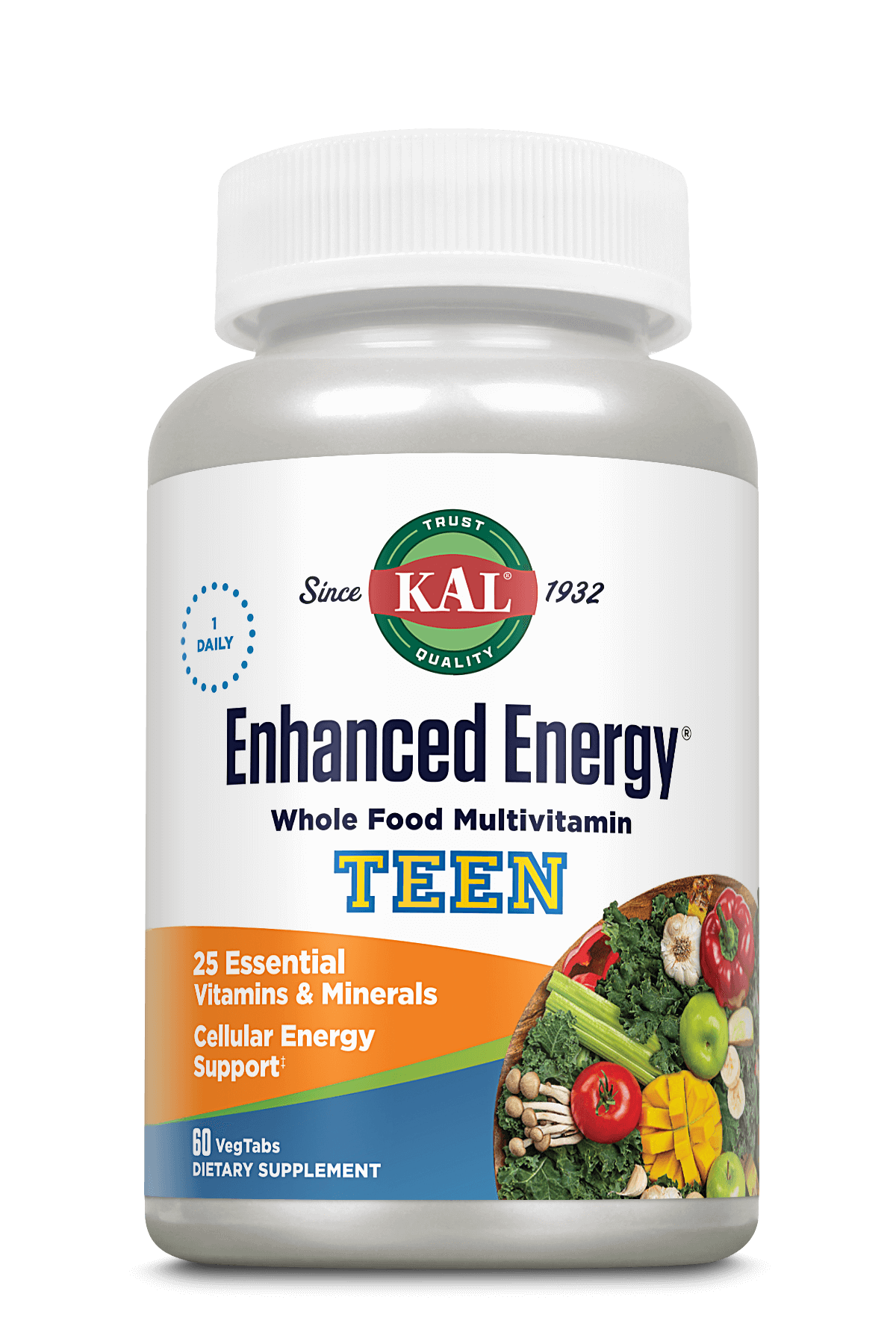 Enhanced Energy® TEEN Multivitamin VegCaps