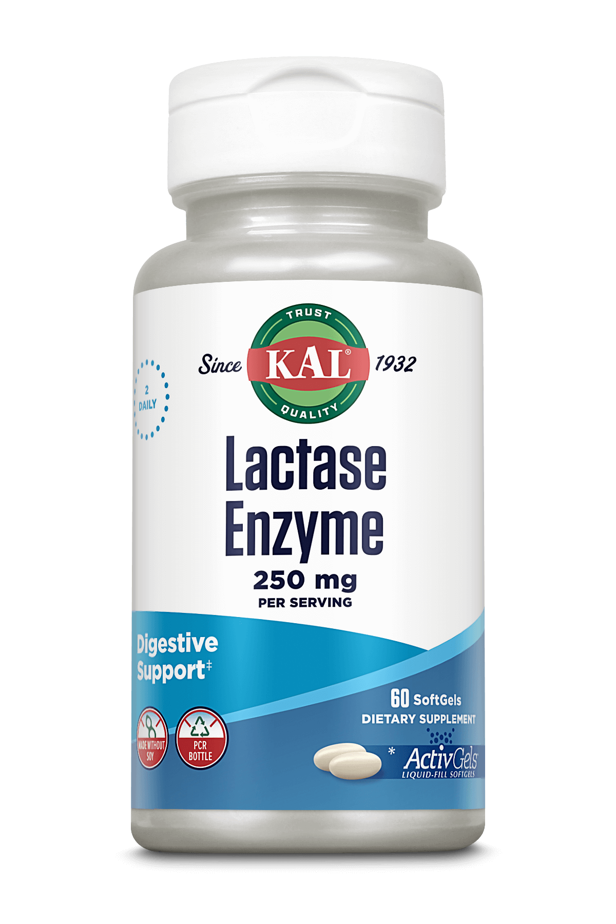 Lactase Enzyme ActivGels™ Softgels 250 mg