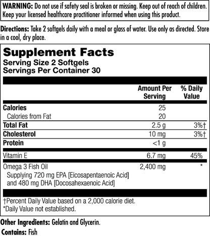 Omega-3 720 EPA / 480 DHA