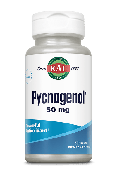 Pycnogenol Tablets 50mg Kal Vitamins Pycnogenol Tablets 50mg Kal Vitamins