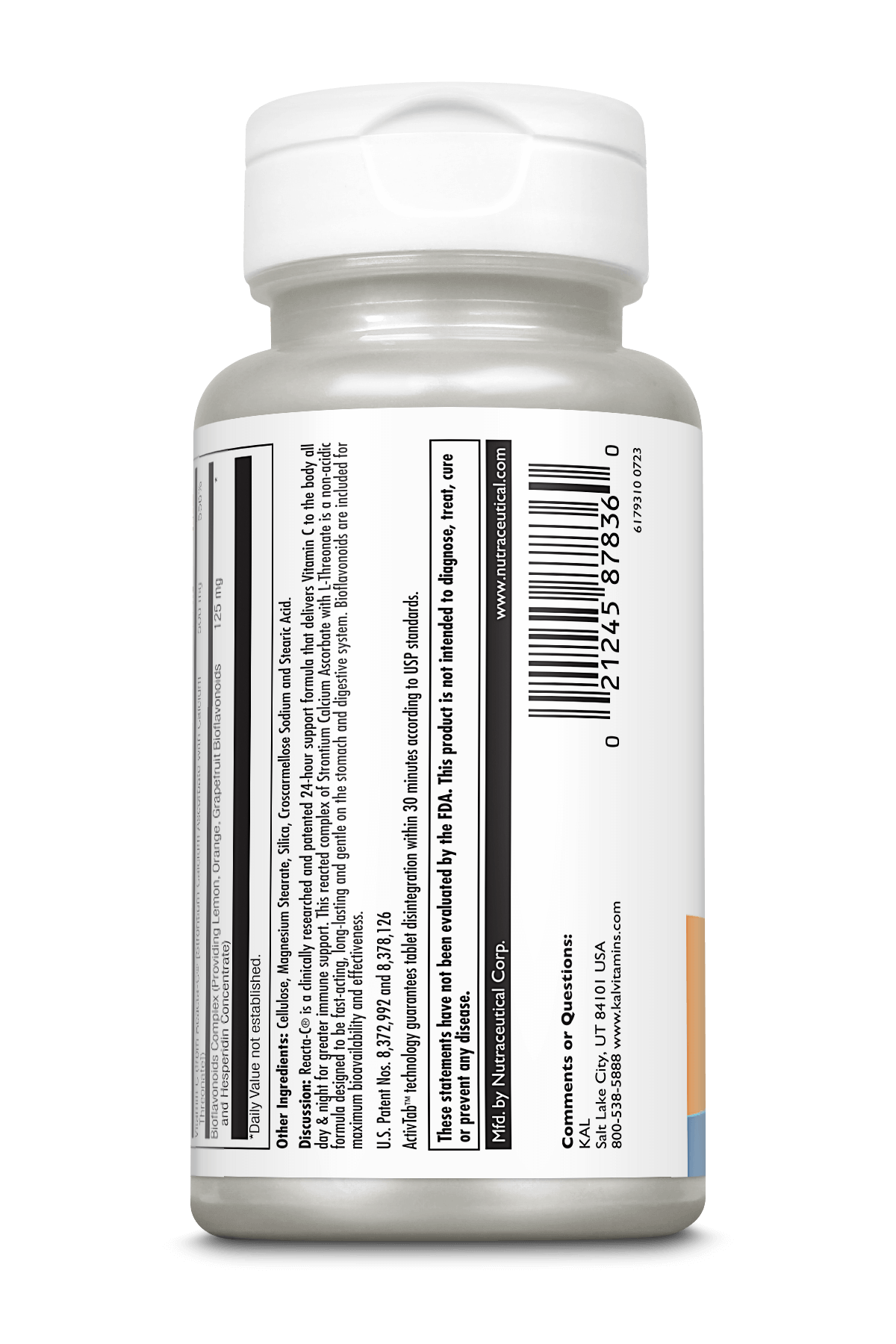 Reacta-C® with Bioflavonoids Tablets 500 mg