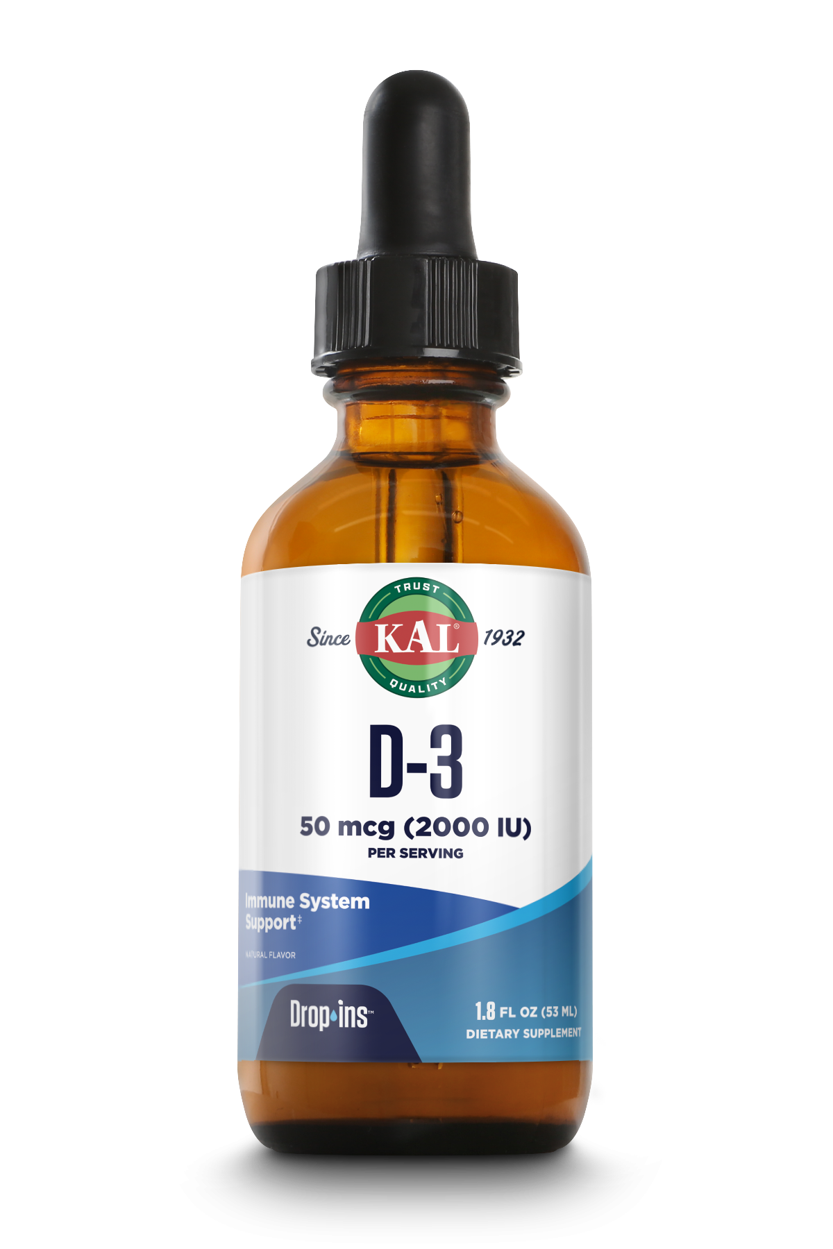 D-3 50 mcg (2000 IU) Liquid DropIns™