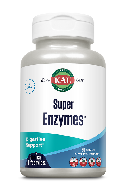 Super Enzymes™ Clinical Lifestyles™ Tablets – Kal Vitamins