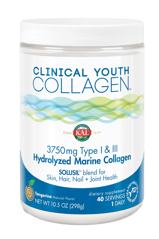 Hydrolyzed Marine Collagen Type I & III Clinical Youth Collagen™ Powder 3750 mg